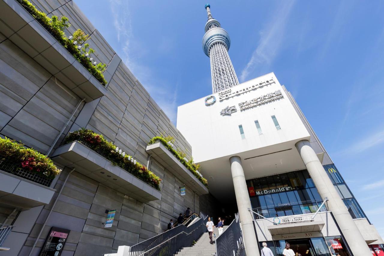 Zens Skytree Apart otel Tokyo Dış mekan fotoğraf